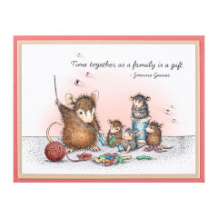 Cling Stamps - House Mouse - Sew Sweet, Sweet Moments