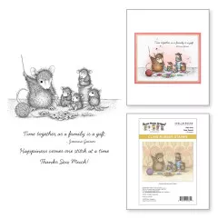 Cling Stamps - House Mouse - Sew Sweet, Sweet Moments