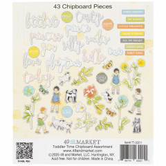 Chipboard Set - Toddler Time