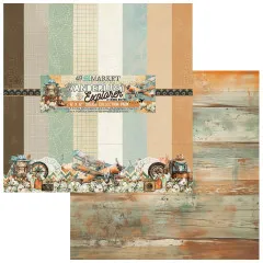 Wanderlust Explorer - Solids - 12x12 Collection Pack