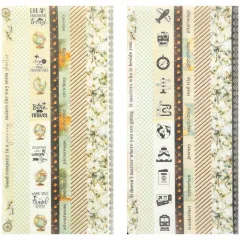 49 And Market - Wanderlust Explorer - Washi Tape Sheet