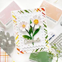 Pinkfresh Studio Die Set - Nested Rectangles Postage Edge