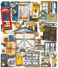 49 and Market - Rust & Revs 2.0 - Die-Cuts Elements