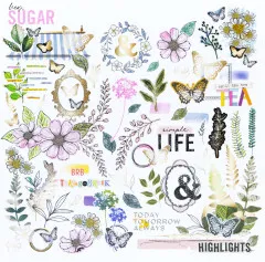 49 And Market - Foiled Die-Cuts - The Flower Emporium