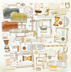 49 and Market - Little Dreamer - Die-Cuts Elements - Little Celebrations