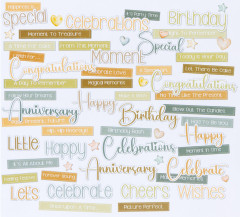 Chipboard Set - Little Celebrations
