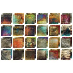 Tim Holtz Paper Stash 2025 Vault Release 12X12 - Abandoned