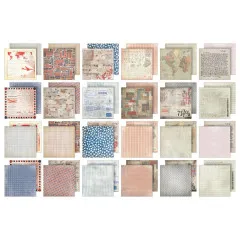 Tim Holtz Paper Stash 2025 Vault Release 8X8 - Correspondence