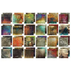 Tim Holtz Paper Stash 2025 Vault Release 8X8 - Abandoned