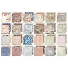 Tim Holtz Paper Stash 2025 Vault Release 12X12 - Correspondence