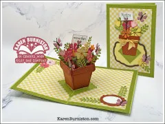 Karen Burniston Die - Flower Pot Add-ons