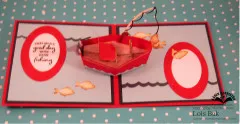 Karen Burniston Die - Fishing Boat Add-ons