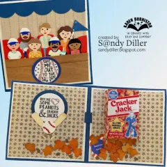 Karen Burniston - Clear Stamps - Popcorn Phrases