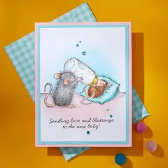 Cling Stamps - House Mouse - Bundle Of Joy