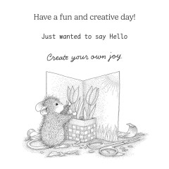 Cling Stamps - House Mouse - Creative Day