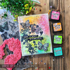 Tim Holtz Mixed-Media Stamps & Stencil - Set #44