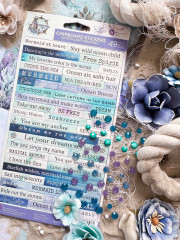 Chipboard Stickers - A Mermaid's Tale