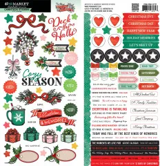 49 And Market - Cardstock Stickers - Mistletoe And Memories