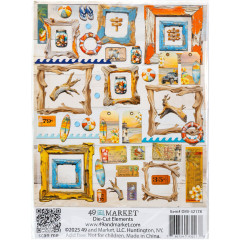 49 and Market - Beach Vibes - Die-Cuts Elements