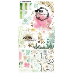 49 And Market - 6x12 Rub-On Transfer - Mistletoe And Memories - Blendable