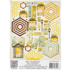 49 and Market - Botanical Buzz - Die-Cuts Elements