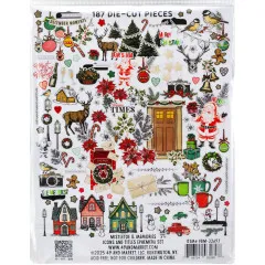49 and Market - Mistletoe And Memories - Die-Cuts Icons