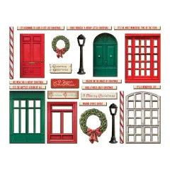 Tim Holtz - Idea-Ology - Chipboard Baseboards - Christmas 2025