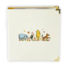 Winnie The Pooh Autumn Album 6x8 - Leaf Piles And Laughter
