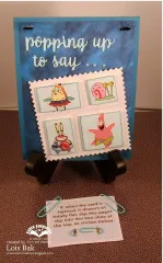 Karen Burniston Die - Display Helpers & Stamp