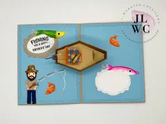 Karen Burniston Die - Fishing Lure Charms