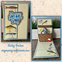 Karen Burniston Die - Fishing Lure Charms