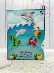 Karen Burniston Die - Leaping Animals