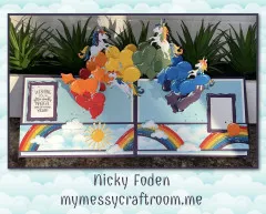 Karen Burniston - Clear Stamps - Birthday Magic