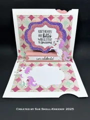 Karen Burniston - Clear Stamps - Birthday Magic