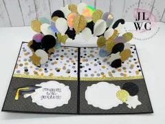 Karen Burniston - Clear Stamps - Grad Greetings