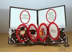 Karen Burniston - Clear Stamps - Grad Greetings