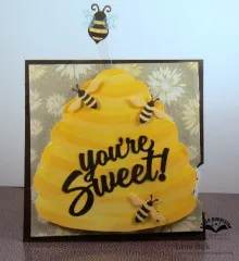 Karen Burniston Die - Whirly Wheel