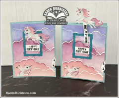 Karen Burniston - Clear Stamps - Whirly Wheel Words
