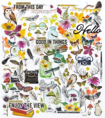 Curiosities In Willow Grove - Ephemera Set - Icons And Titles