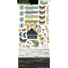 49 And Market - Cardstock Stickers - Curiosities In Willow Grove