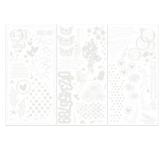 49 And Market - 6x12 Rub-On Transfer - Irresistible Curiosities By Vicki Boutin