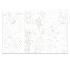 49 And Market - 6x12 Rub-On Transfer - Irresistible Curiosities By Vicki Boutin