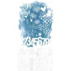 49 And Market - 6x12 Rub-On Transfer - Irresistible Curiosities By Vicki Boutin