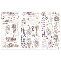 49 And Market - 6x12 Rub-On Transfer - Echoes Of Time