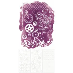 49 And Market - 6x12 Rub-On Transfer - Echoes Of Time - Irresistible Times