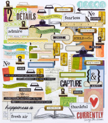 Curiosities In Willow Grove - Ephemera Set - Journaling Bits