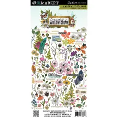 49 and Market - Curiosities In Willow Grove - Foliage - Laser Cut Outs