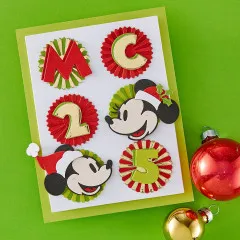 Spellbinders Etched Dies - Classic Mouse Christmas - Embellishments