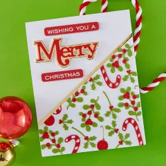 Spellbinders Etched Dies - Classic Mouse Christmas - Embellishments