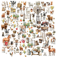 49 and Market - Whispering Way - Elements - Laser Cut Outs